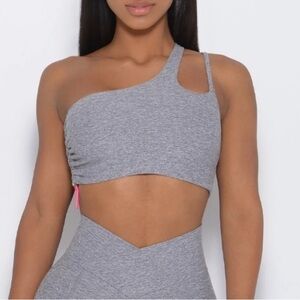 Bombshell Sportswear Lateral Scrunch Sportsbra Grey